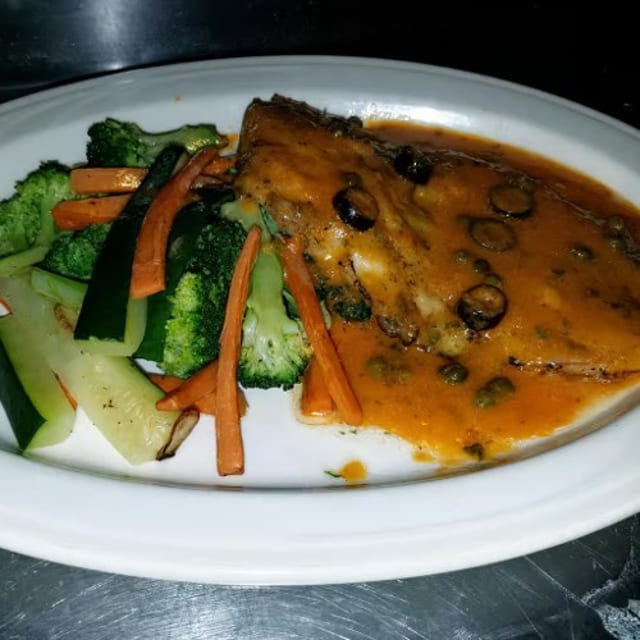 Branzino Livornese.