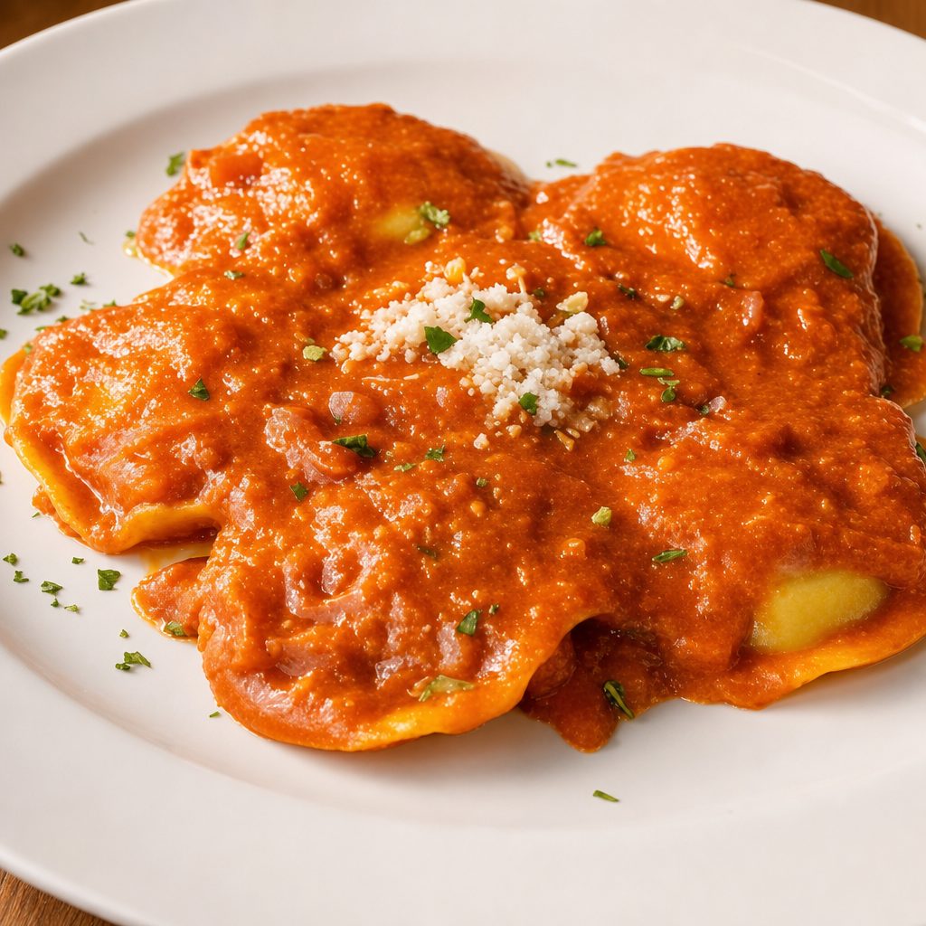 Ravioli Di Spinaci.