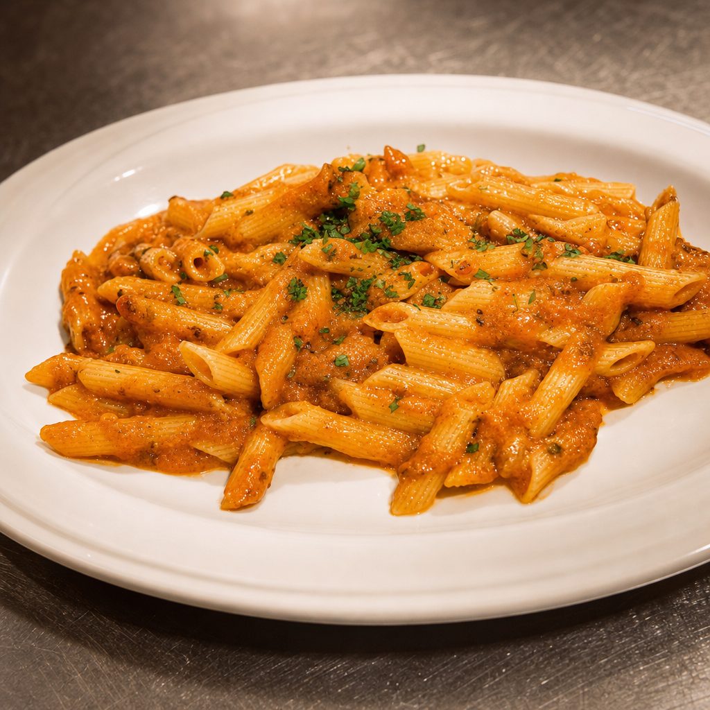 Penne Arrabbiata (Spicy).