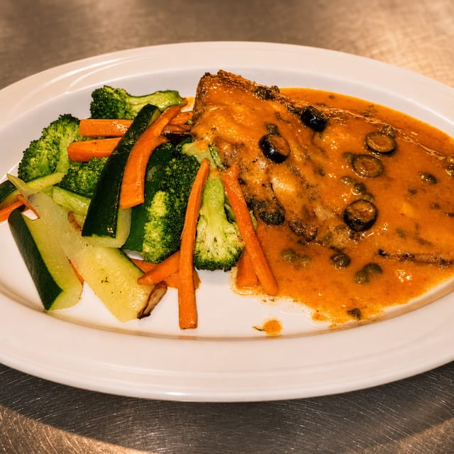 Branzino Livornese.