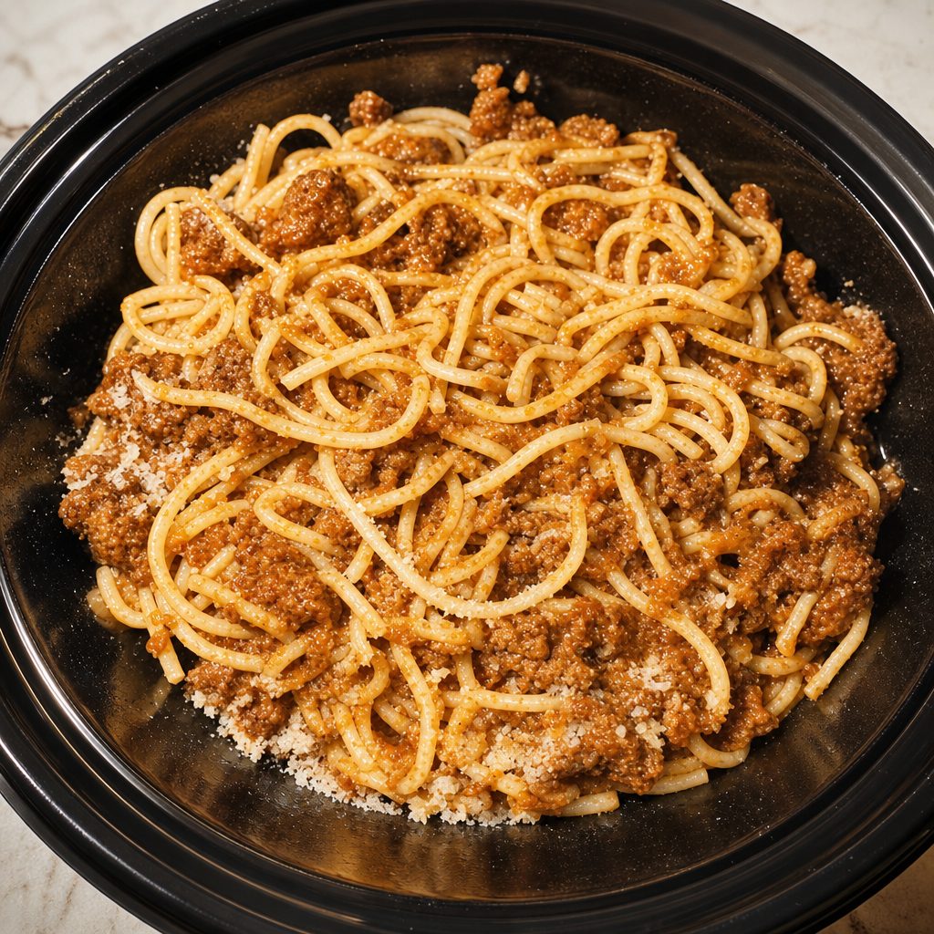 Spaghetti Meat Sauce.