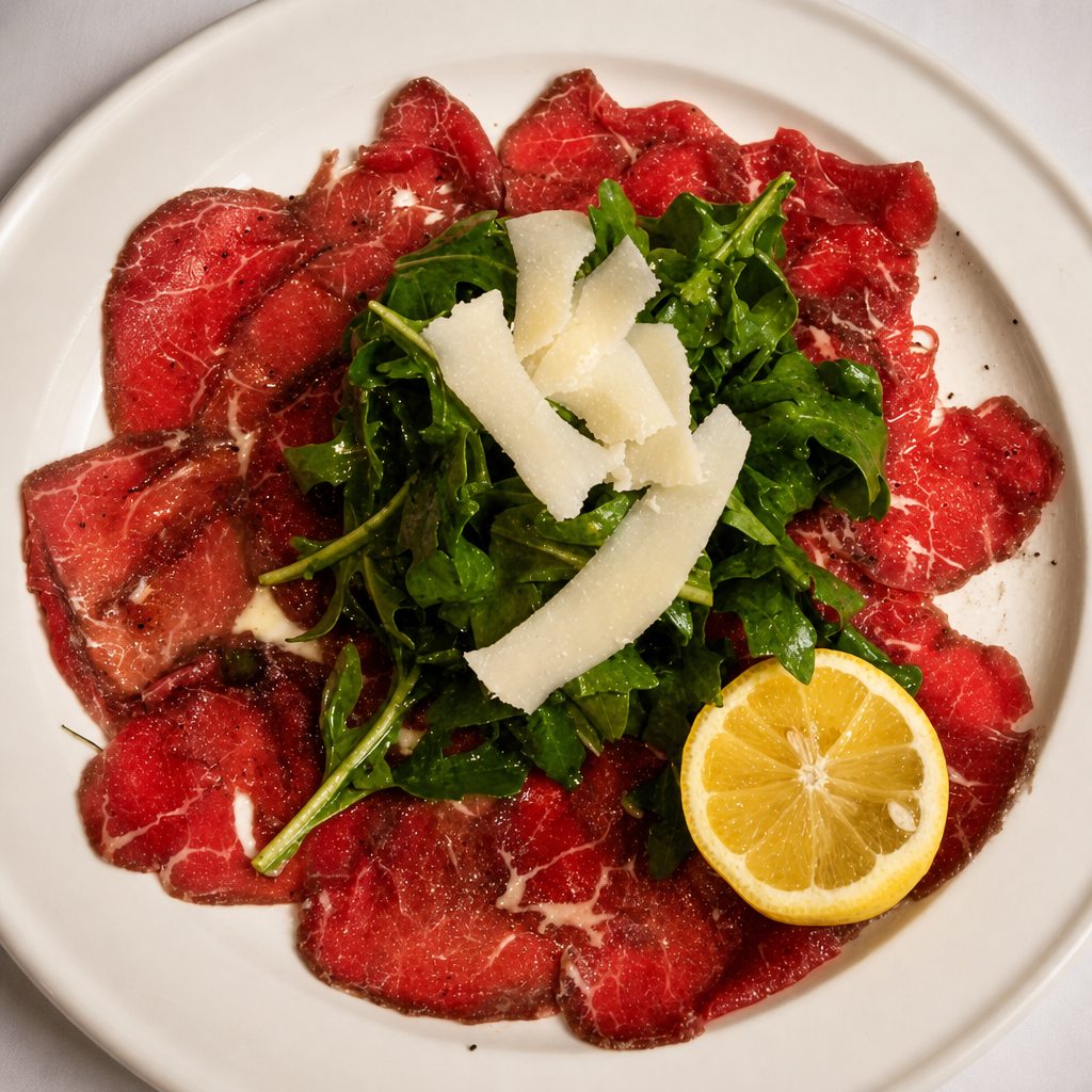Carpaccio Di Manzo.