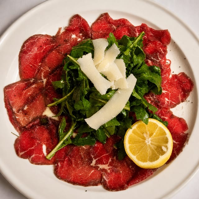 Carpaccio Di Manzo.