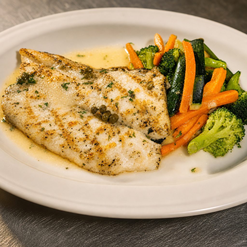 Branzino Capperi.