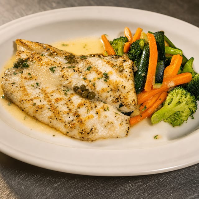 Branzino Capperi.